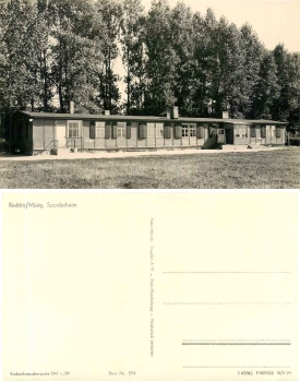 17248 Rechlin Müritz Sportlerheim *1962 Hanich0574