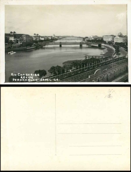 Recife Brazil Pernambuco Rio Capibaribe * ca. 1930