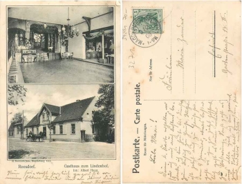 39291 Reesdorf Moeckern Gasthaus zum Lindenhof o 8.2.1908