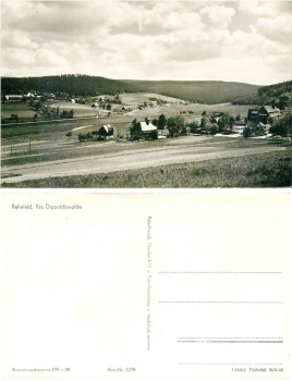 01773 Rehefeld Erzgebirge *1962 Hanich1176