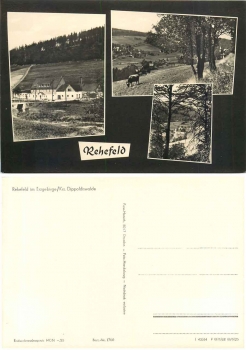 01773 Rehefeld Erzgebirge *1964 Hanich1700