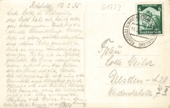 01773 Rehefeld Erzgebirge Gasthof Zaunhaus o 1935