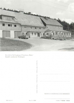 01773 Rehefeld Erzgebirge Ferienheim Möplü (Car Wartburg311 Camping) *1980 Hanich2379