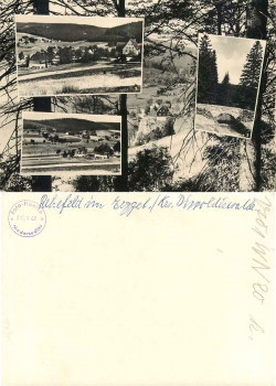 01773 Rehefeld Erzgebirge Druckvorlage *1962 Hanich1701