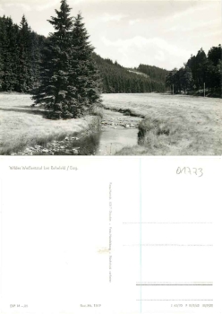 01773 Rehefeld Wildes Weisseritztal *1970 Hanich1509