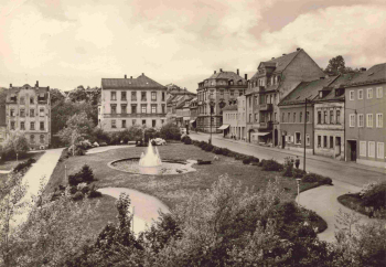 Reichenbach Vogtland Bahnhofstrasse o 1977
