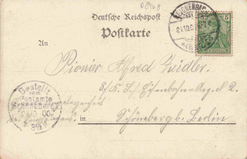 Reichenbach Vogtland Restaurant Kaiserhof Litho o 1900