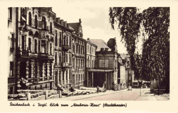Reichenbach Vogtland "Neuberin-Haus" Stadttheater * 1965