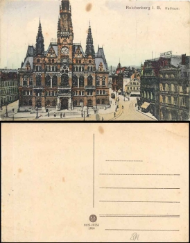 Reichenberg in Böhmen Rathaus * 1918