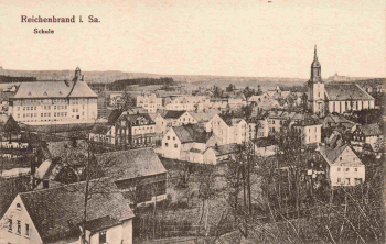 Reichenbrand Chemnitz Sachsen Schule * um 1920