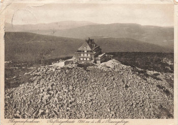 Reifträgerbaude Riesengebirge Schlesien Schronisko na Szrenicy o 1937