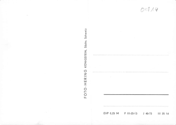 01814 Reinhardtsdorf Saxon Switzerland Restaurant Wolfsberg * 1973