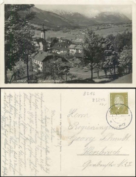 83242 Reit im Winkl mit wilden und zahmen Kaiser o 18.8.1932
