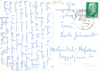 Reitzenhain Marienberg Erzgebirge o 1969