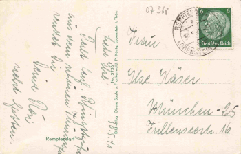 07368 Remptendorf Thüringen o 1941