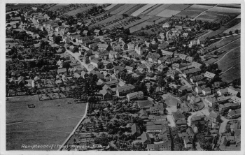 07368 Remptendorf Thüringen Fliegeraufnahme * 1933