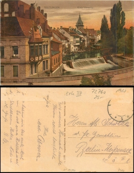 Reutlingen Klein-Venedig o ca. 1920