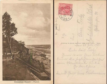 Rewahl Pomerania district of Greifenberg o July 21, 1921