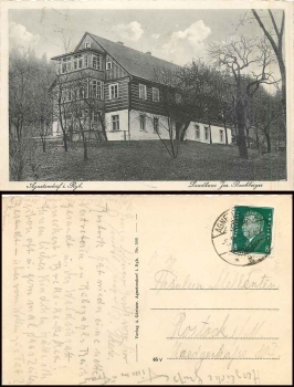 Riesengebirge Agnetendorf Landhaus Jos. Buchberger o 9.8.1929