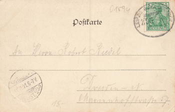 Riesa Elbe Freitreppe im Stadtpark o 1901