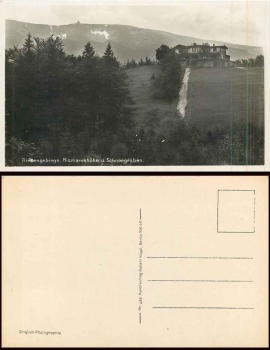 Giant Mountains district Hirschberg Bismarckhohe snow pits * approx. 1930