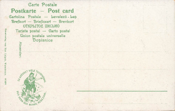 Giant Mountains, balaclava, artist's postcard by Paul Rudolf Linke, Silesia * circa 1900