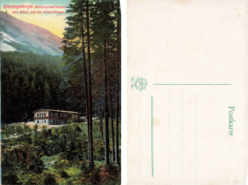 Riesengebirge Melzergrundbaude Schlesien Lomniczka-Huette * um 1920
