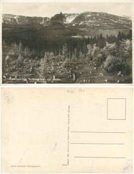 Riesengebirge, Schneegruben mit Baude, * ca. 1940