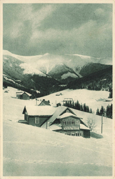 Sankt Peter Restaurant Annenruhe Riesengebirge Sudetengau * 1928