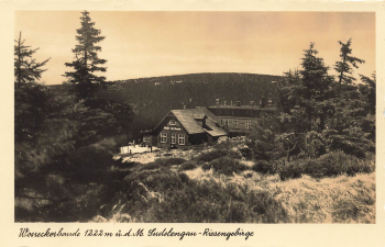 Wosseckerbaude Riesengebirge Sudetengau * 1941