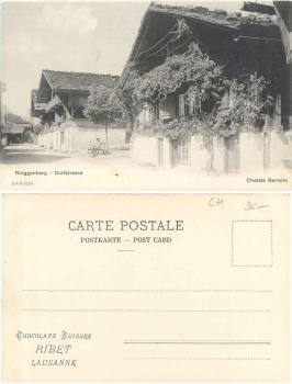 Ringgenberg Dorfstrasse Chalets Bernois *ca. 1900