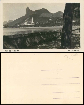 Rio de Janeiro Brazil Corcovado * ca. 1930