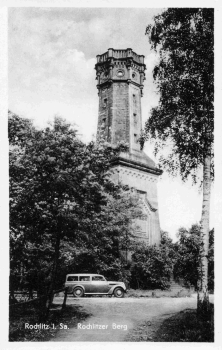 Rochlitz Sachsen Rochlitzer Berg  * um 1950