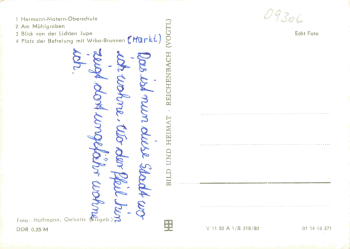 Rochlitz Sachsen Mehrbildkarte gebraucht 1980