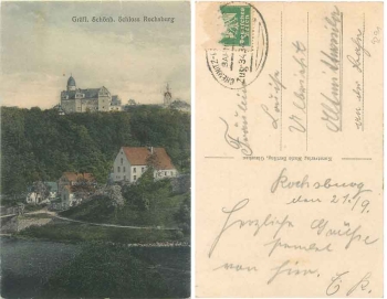 09322 Rochsburg Schloss o ca. 1920