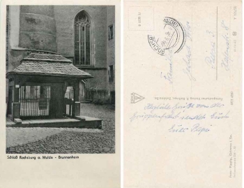09322 Rochsburg Schloss Brunnenhaus o ca. 1950