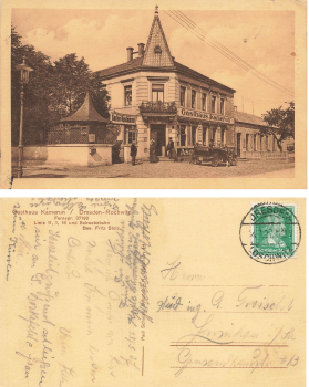 Rochwitz Dresden Gasthaus Kamerun Fritz Stolz o 1927
