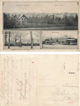 Rochwitz Dresden Restaurant Saxon Hunter o around 1910
