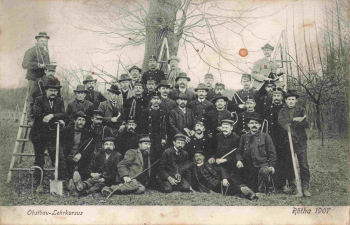04571 Rötha Obstbau Lehrkursus 1907