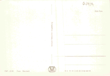 Rohrbach Thüringer Wald Konsum Gaststätte "Auerhahn" * 1975
