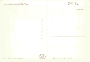 Rohrbach Thüringer Wald * 1975