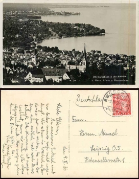 Rorschach Buchten von Horn Arbon Romanshorn o 9.11.1936