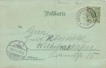 Rothenberg Stuttgart Mondschein Litho o 1908