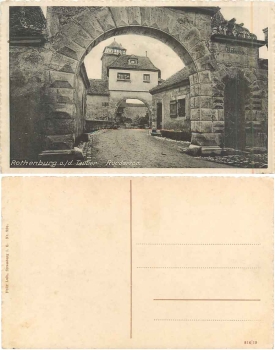 Rothenburg Tauber Roedertor * ca. 1920