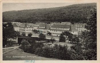 01796 Rottwerndorf Pirna Siedlung o 1951