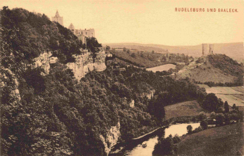 Rudelsburg und Saaleck * um 1920