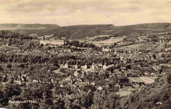 07407 Rudolstadt Totalansicht o 1962