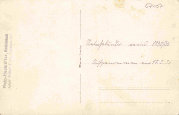 07407 Rudolstadt Untersekunda 1936 Echtfotokarte