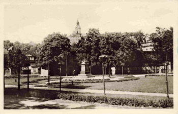 07407 Rudolstadt Anger o 1953