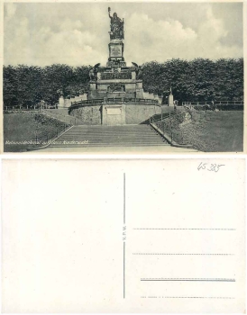 65385 Rüdesheim Rhein Niederwald Nationaldenkmal "Germania" * ca. 1935